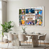 Personalized Canvas Print Wall Art - My Favorite Pickleball Player Calls Me Mom