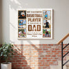 Personalized Canvas Prints - Custom Photo - My Favorite Basketball Player Calls Me Dad