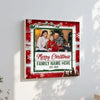 Personalized Christmas Family Canvas Prints - Home Decor - Merry Custom Photo
