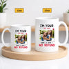 Personalized I’m Your No Refund Coffee Mug Custom Couple Photo Valentine’s Day Gift for Boyfriend or Girlrfriend