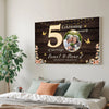 Personalized Couple Canvas Prints - 50th Anniversary Gift - Celebrating 50 Years Of Marriage