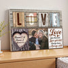 Personalized Couple Canvas Prints - Anniversary Gift - Custom Photo Love Keepsake