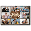 Personalized Dad Canvas Prints - Gift for - Custom Photo Best Daddy In The World
