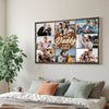 Personalized Dad Canvas Prints - Gift for - Custom Photo Best Daddy In The World