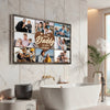 Personalized Dad Canvas Prints - Gift for - Custom Photo Best Daddy In The World