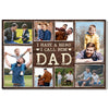 Personalized Dad Canvas Prints - Gift for - I Have A Hero Call Him Custom Photo