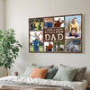 Personalized Dad Canvas Prints - Gift for - I Have A Hero Call Him Custom Photo