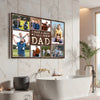 Personalized Dad Canvas Prints - Gift for - I Have A Hero Call Him Custom Photo