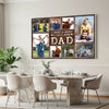 Personalized Dad Canvas Prints - Gift for - I Have A Hero Call Him Custom Photo