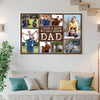 Personalized Dad Canvas Prints - Gift for - I Have A Hero Call Him Custom Photo