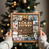 Personalized Dad Photo Collage Canvas Custom Picture Gift for from Kids Birthday or Father’s Day Present