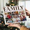 Personalized Family Canvas Custom Photo Wall Art A Little Bit of Crazy Loud Christmas Gift