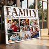 Personalized Family Canvas Custom Photo Wall Art A Little Bit of Crazy Loud Christmas Gift