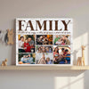 Personalized Family Canvas Custom Photo Wall Art A Little Bit of Crazy Loud Christmas Gift