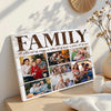 Personalized Family Canvas Custom Photo Wall Art A Little Bit of Crazy Loud Christmas Gift