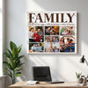 Personalized Family Canvas Custom Photo Wall Art A Little Bit of Crazy Loud Christmas Gift