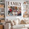 Personalized Family Canvas Custom Photo Wall Art A Little Bit of Crazy Loud Christmas Gift