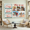 Personalized Family Canvas Prints - Custom Photo Collage - This Is Us Wall Art