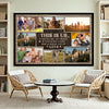 Personalized Family Canvas Prints - Custom Photo Collage - This Is Us Little Bit Of Crazy