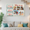 Personalized Family Canvas Prints - Custom Photo Collage - This Is Us Wall Art