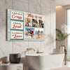 Personalized Family Canvas Prints - Custom Photo Collage - This Is Us Wall Art