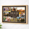 Personalized Family Canvas Prints - Custom Photo Collage - This Is Us Little Bit Of Crazy - Natural Frame / 12x9