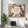 Personalized Family Canvas Prints - Custom Photo Collage Wall Art - Where Life Is Begins