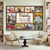Personalized Family Canvas Prints - Custom Photo Collage Wall Art - A Little Bit Of Crazy