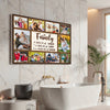 Personalized Family Canvas Prints - Custom Photo Collage Wall Art - A Little Bit Of Crazy
