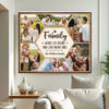 Personalized Family Canvas Prints - Custom Photo Collage Wall Art - Where Life Is Begins