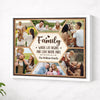 Personalized Family Canvas Prints - Custom Photo Collage Wall Art - Where Life Is Begins - White Frame / 14x11