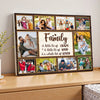 Personalized Family Canvas Prints - Custom Photo Collage Wall Art - A Little Bit Of Crazy
