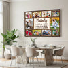 Personalized Family Canvas Prints - Custom Photo Collage Wall Art - A Little Bit Of Crazy