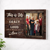 Personalized Family Canvas Prints - Photo Collage - This Is Us Custom - No Frame / 12x9
