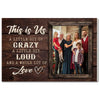Personalized Family Canvas Prints - Photo Collage - This Is Us Custom
