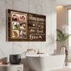 Personalized Family Canvas Wall Art - This Is Us Quote Custom Photo Print