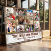Personalized Family Photo Collage Canvas Custom Wall Art Gift For Multi Generation Families And Keepsake Decor