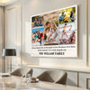 Personalized Family The Best Things In Life Are People We Love Canvas Wall Art Custom Photo Collage Decor Gift