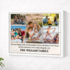 Personalized Family The Best Things In Life Are People We Love Canvas Wall Art Custom Photo Collage Decor Gift
