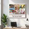 Personalized Family The Best Things In Life Are People We Love Canvas Wall Art Custom Photo Collage Decor Gift