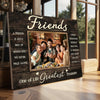 Personalized Friends Canvas Gift Custom Photo for Besties and Friend Groups