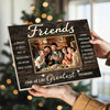 Personalized Friends Canvas Gift Custom Photo for Besties and Friend Groups