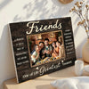 Personalized Friends Canvas Gift Custom Photo for Besties and Friend Groups