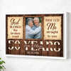 Personalized God Blessed The Broken Road Canvas Wall Art Custom Photo 50 Years Anniversary Wedding Gift For Couple