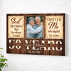 Personalized God Blessed The Broken Road Canvas Wall Art Custom Photo 50 Years Anniversary Wedding Gift For Couple