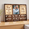 Personalized God Blessed The Broken Road Canvas Wall Art Custom Photo 50 Years Anniversary Wedding Gift For Couple