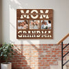 Personalized Grandma Canvas Prints - Gift for - Custom Photo Collage Wall Art