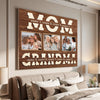 Personalized Grandma Canvas Prints - Gift for - Custom Photo Collage Wall Art