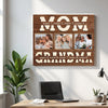 Personalized Grandma Canvas Prints - Gift for - Custom Photo Collage Wall Art