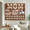 Personalized Grandma Canvas Prints - Gift for - Custom Photo Collage Wall Art